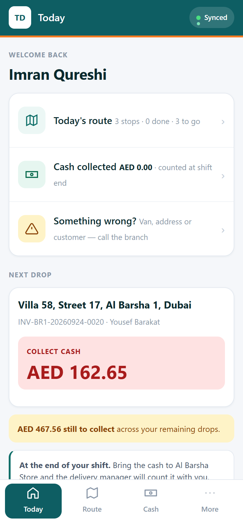 Tijara driver app